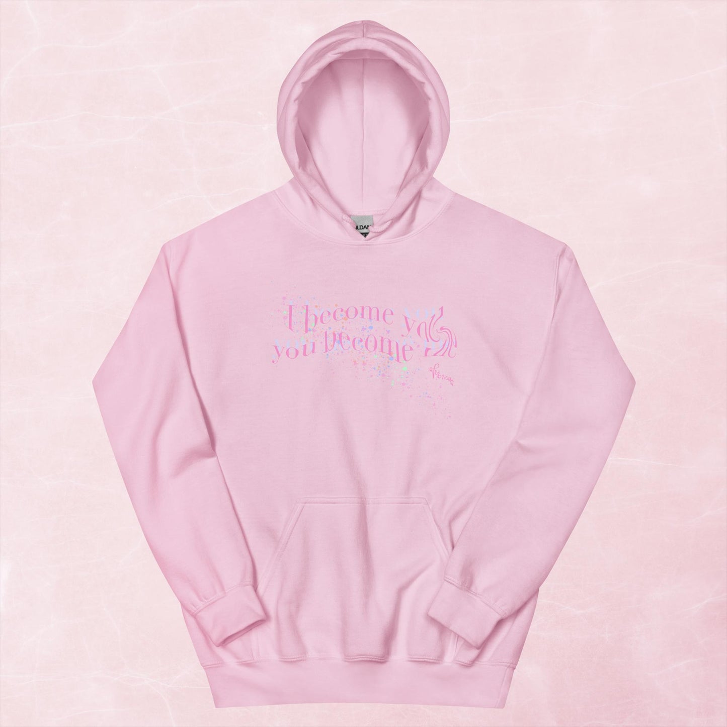 "I become you, you become me" Hoodie