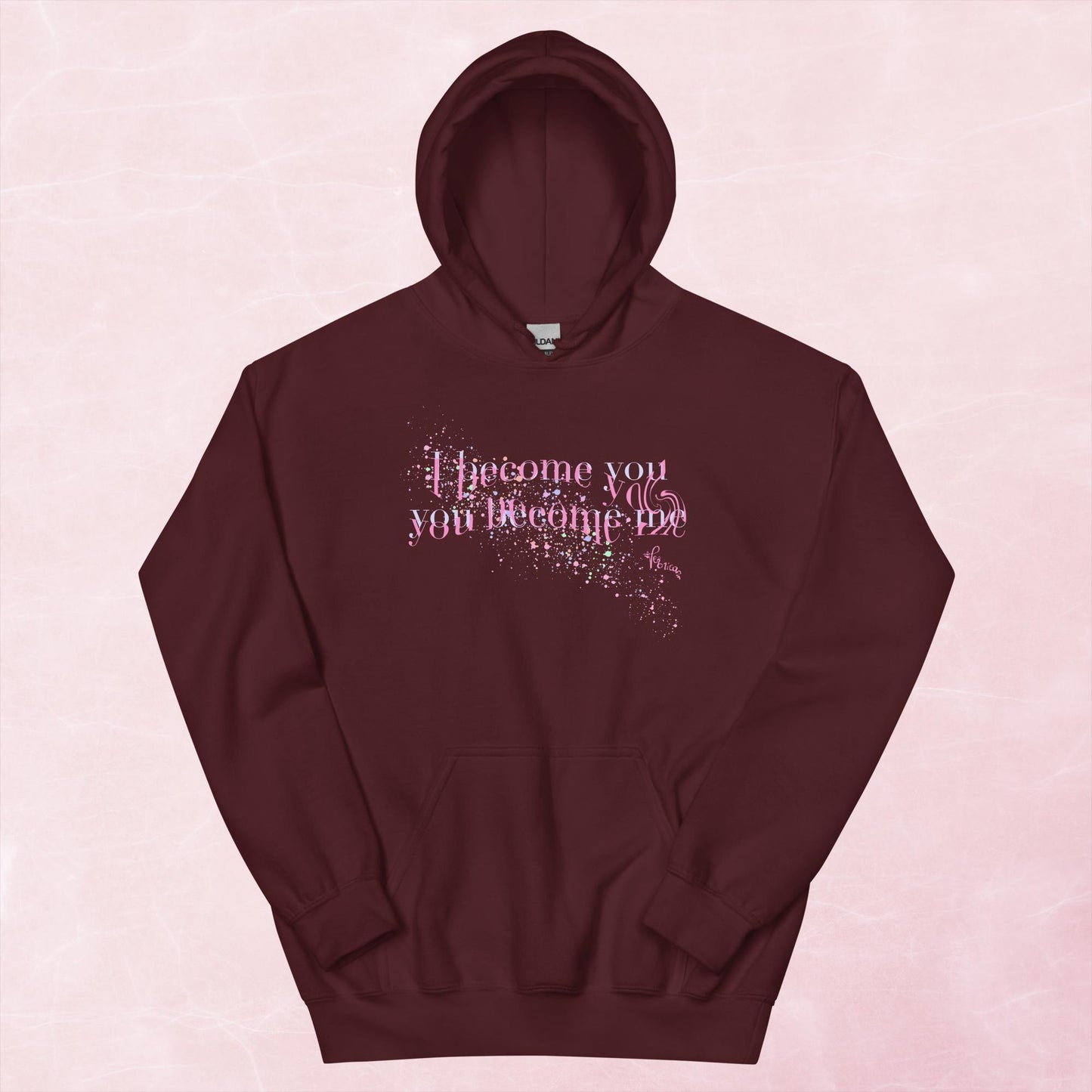 "I become you, you become me" Hoodie